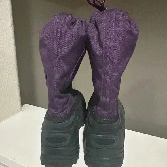 Arctic Cat Purple Snow Boots Youth Size 1 - Picture 7 of 10